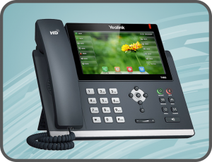 Yealink SIP phone system with multimedia capabilities