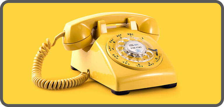 Traditional landline phones rely on a copper PSTN connection