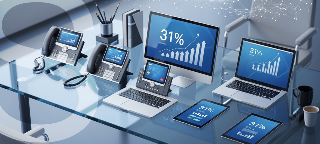 UK business VoIP adoption 2025